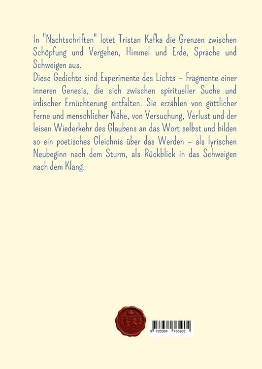 Produktbild: Nachtschriften