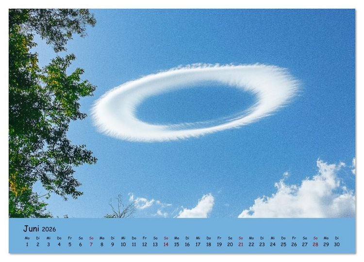 Produktbild: UFOs und Aliens - Au&szlig;erirdische Spuren, verborgene Wahrheit oder blo&szlig;e Fantasie (Wandkalender 2026 DIN A4 quer), CALVENDO Monatskalender