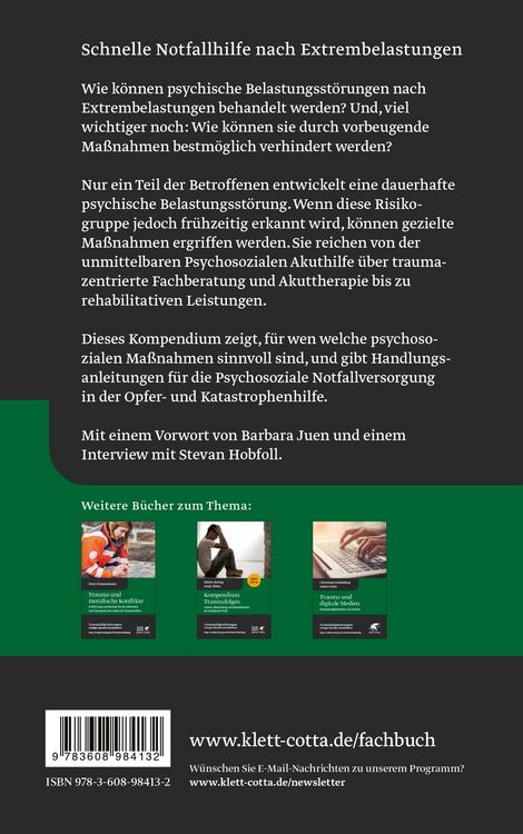 Produktbild: Kompendium Trauma und Akutintervention (Traumafolgest&ouml;rungen, Bd. 5)