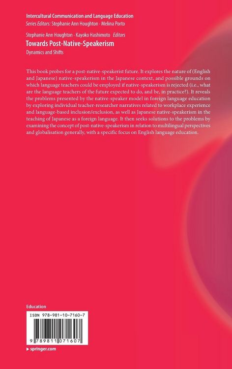 Produktbild: Towards Post-Native-Speakerism