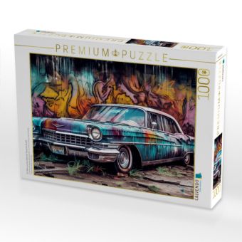 Produktbild: CALVENDO Puzzle Ein Motiv aus dem Kalender Street Art Graffiti | 1000 Teile Lege-Gr&ouml;&szlig;e 64x48cm Foto-Puzzle f&uuml;r gl&uuml;ckliche Stunden