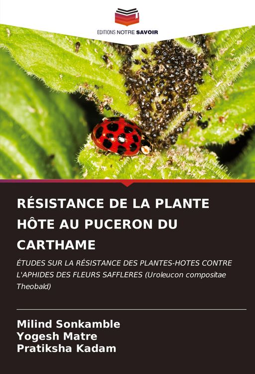 Produktbild: R&Eacute;SISTANCE DE LA PLANTE H&Ocirc;TE AU PUCERON DU CARTHAME