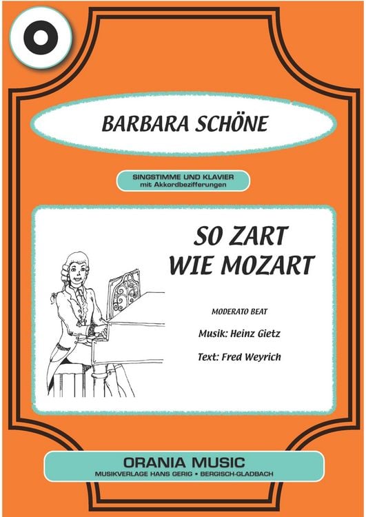 Produktbild: So zart wie Mozart