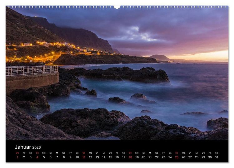 Produktbild: Teneriffa (hochwertiger Premium Wandkalender 2026 DIN A2 quer), Kunstdruck in Hochglanz