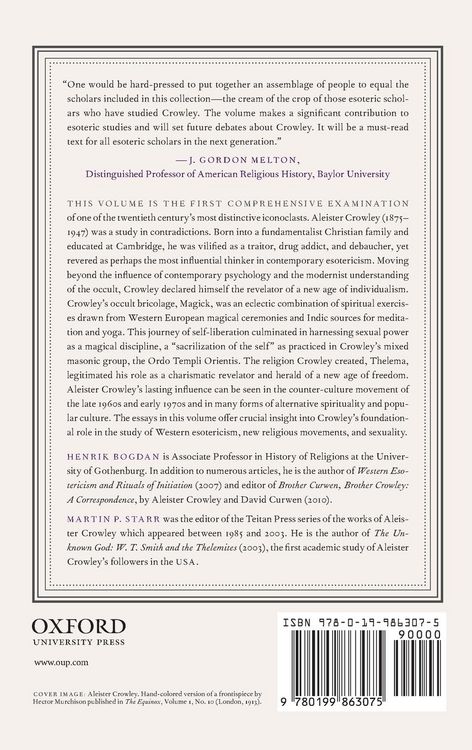 Produktbild: Aleister Crowley and Western Esotericism