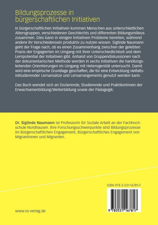 Produktbild: Bildungsprozesse in b&uuml;rgerschaftlichen Initiativen
