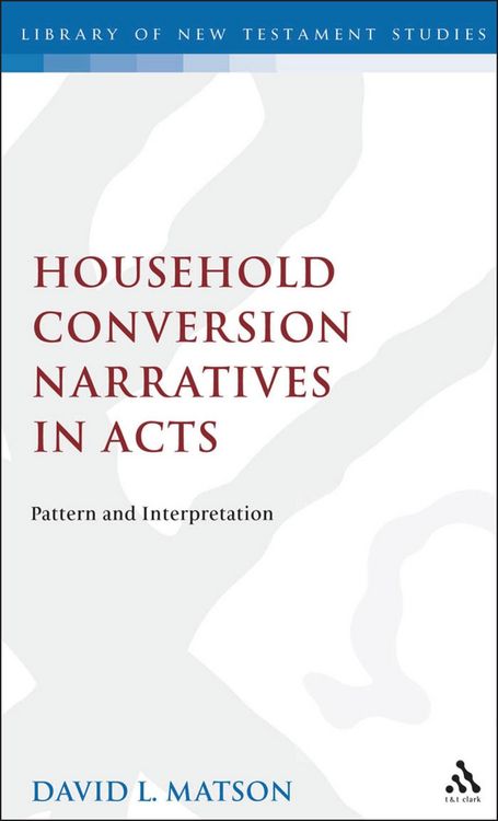 Produktbild: Household Conversion Narratives in Acts