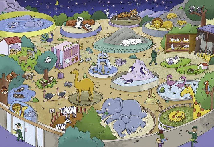 Produktbild: Mein Gute Nacht-Wimmelbuch