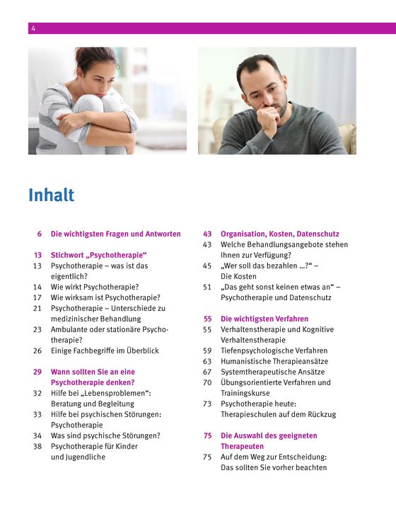 Produktbild: Psychotherapie