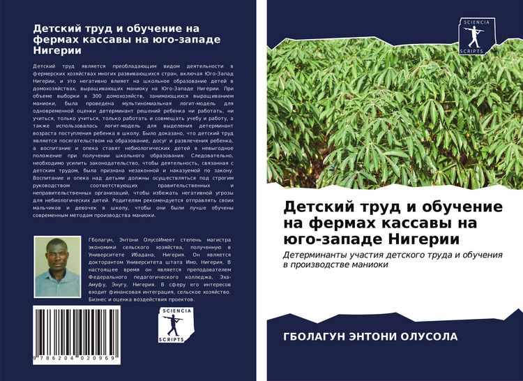 Produktbild: Detskij trud i obuchenie na fermah kassawy na &uuml;go-zapade Nigerii