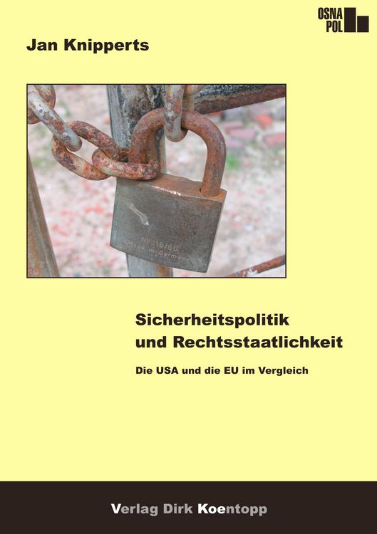 Produktbild: Sicherheitspolitik und Rechtsstaatlichkeit