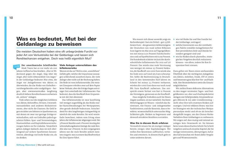 Produktbild: Geldanlage f&uuml;r Mutige