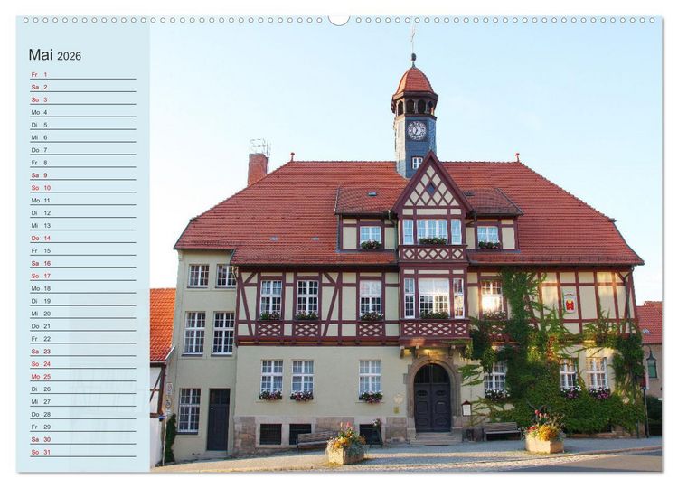 Produktbild: Quedlinburg und Gernrode (hochwertiger Premium Wandkalender 2026 DIN A2 quer), Kunstdruck in Hochglanz