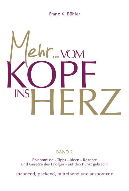 Produktbild: Mehr... Kopf ins Herz