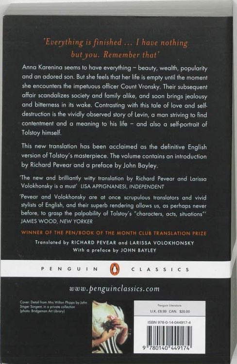 Produktbild: Anna Karenina
