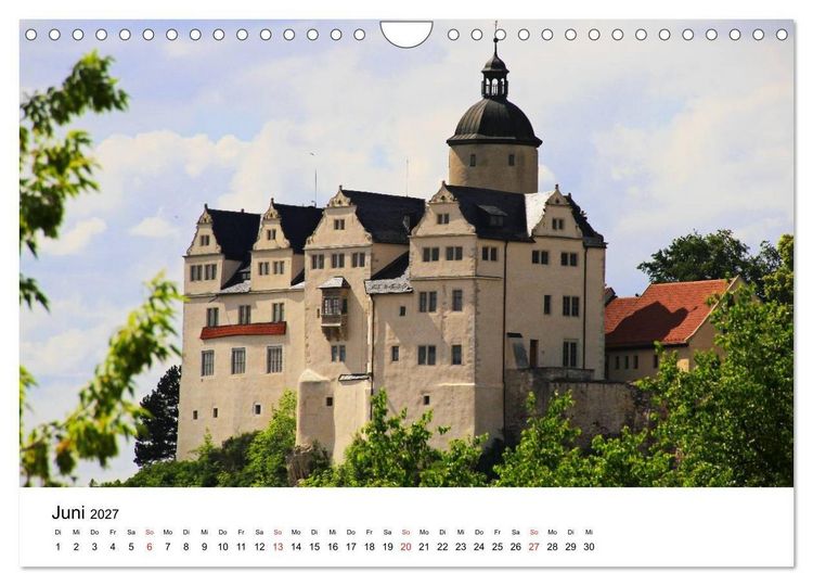 Produktbild: Deutschlands Burgen - Von der Burg zum Schloss (Wandkalender 2027 DIN A4 quer), CALVENDO Monatskalender