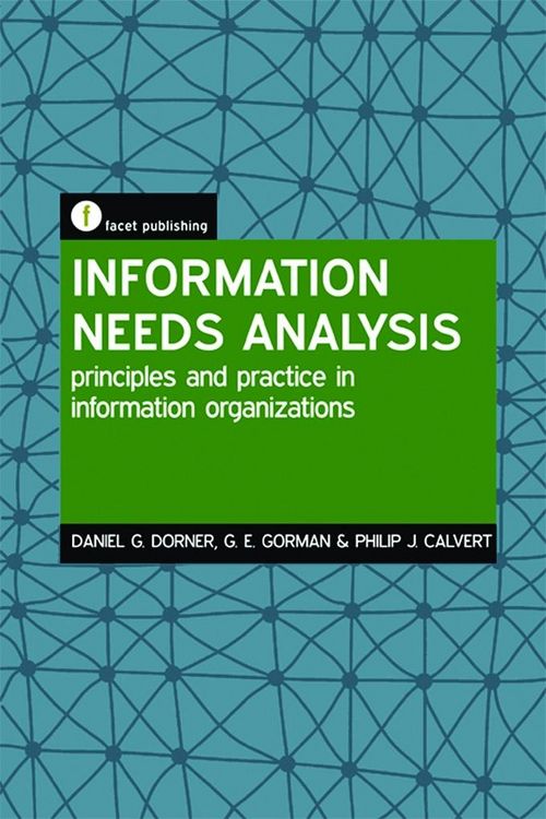 Produktbild: Information Needs Analysis