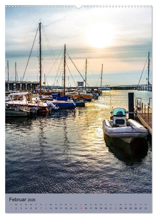 Produktbild: INSEL R&Uuml;GEN - Zauberhafte Momente (hochwertiger Premium Wandkalender 2026 DIN A2 hoch), Kunstdruck in Hochglanz