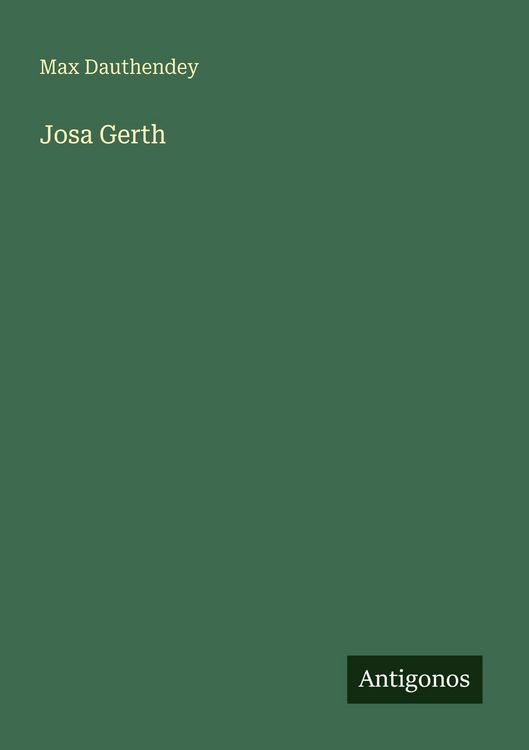 Produktbild: Josa Gerth