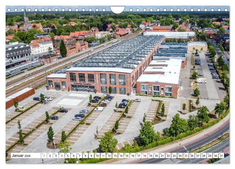 Produktbild: LINGEN an der Ems (Wandkalender 2026 DIN A4 quer), CALVENDO Monatskalender