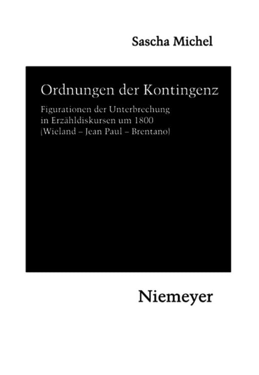 Produktbild: Ordnungen der Kontingenz
