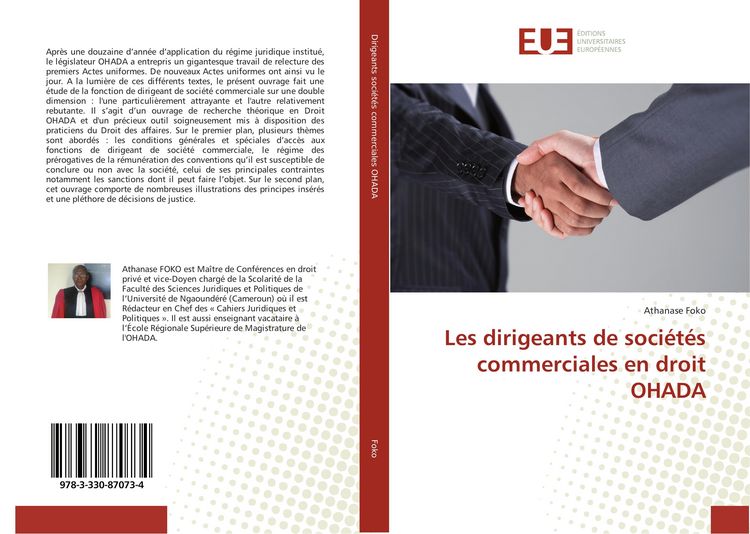 Produktbild: Les dirigeants de soci&eacute;t&eacute;s commerciales en droit OHADA