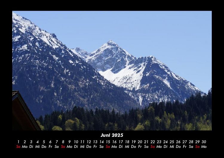 Produktbild: Berge 2025 Fotokalender DIN A3