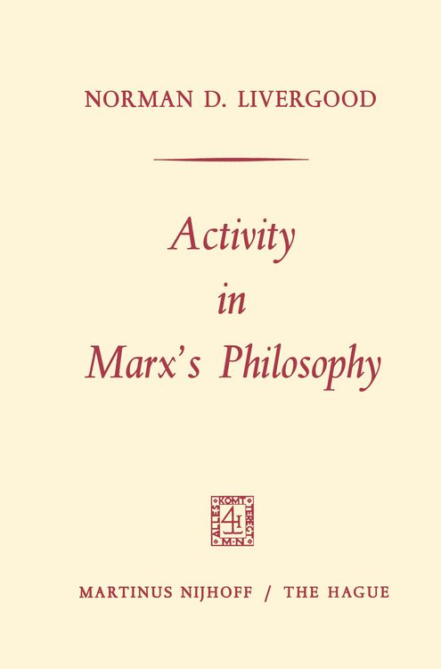 Produktbild: Activity in Marx&rsquo;s Philosophy