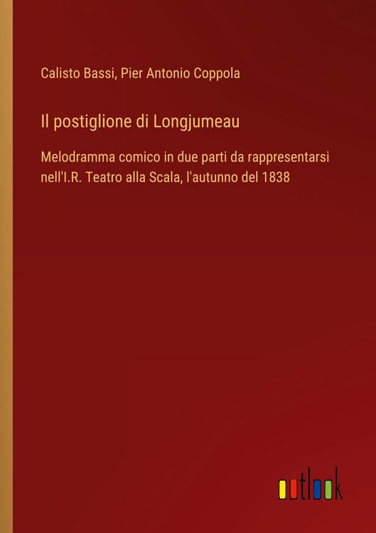 Produktbild: Il postiglione di Longjumeau