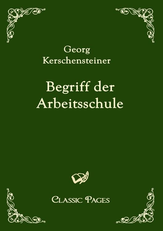 Produktbild: Begriff der Arbeitsschule