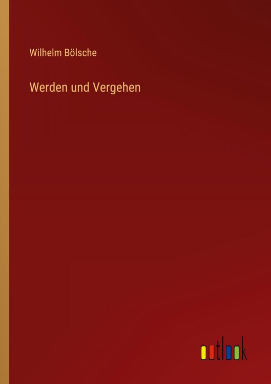 Produktbild: Werden und Vergehen