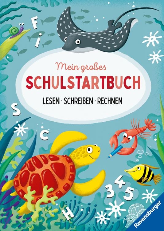 Produktbild: Mein gro&szlig;es Schulstartbuch: Lesen Schreiben Rechnen
