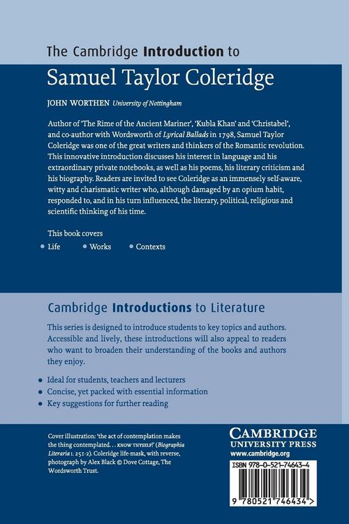 Produktbild: The Cambridge Introduction to Samuel Taylor Coleridge