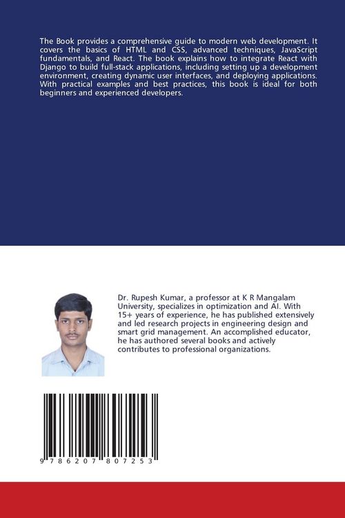 Produktbild: Website design using Python and React