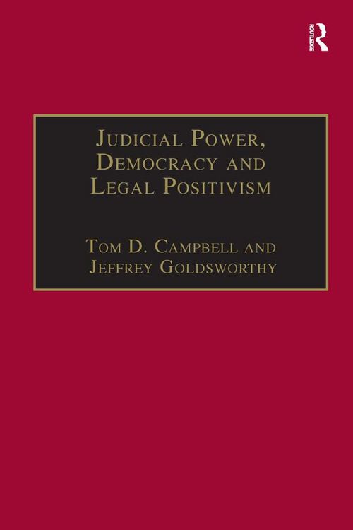 Produktbild: Judicial Power, Democracy and Legal Positivism