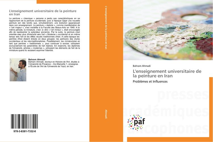 Produktbild: L'enseignement universitaire de la peinture en Iran