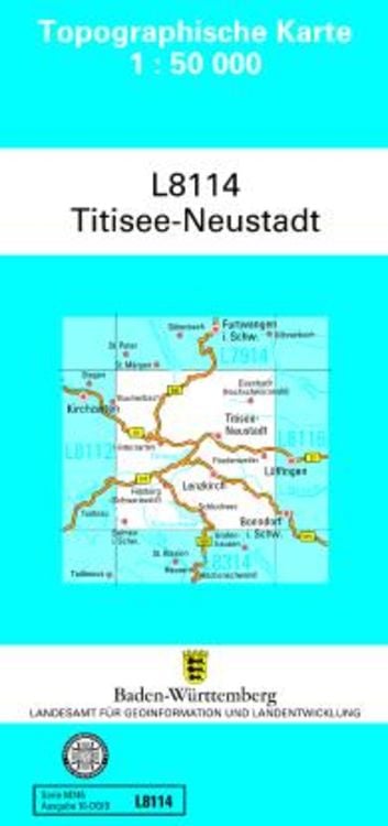 Produktbild: Titisee Neustadt 1 : 50 000