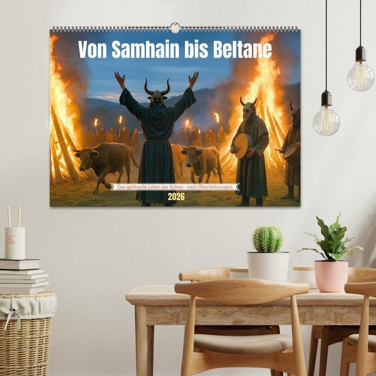 Produktbild: Von Samhain bis Beltane (Wandkalender 2026 DIN A2 quer), CALVENDO Monatskalender