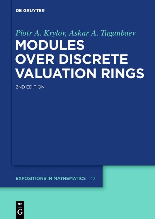 Produktbild: Modules over Discrete Valuation Rings