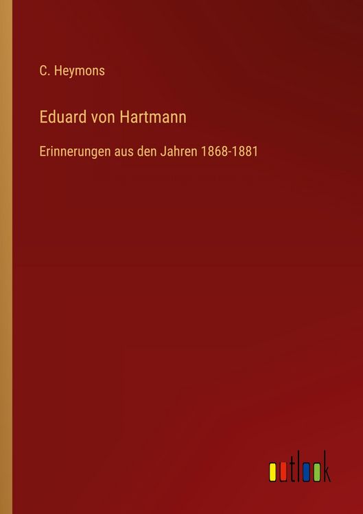 Produktbild: Eduard von Hartmann
