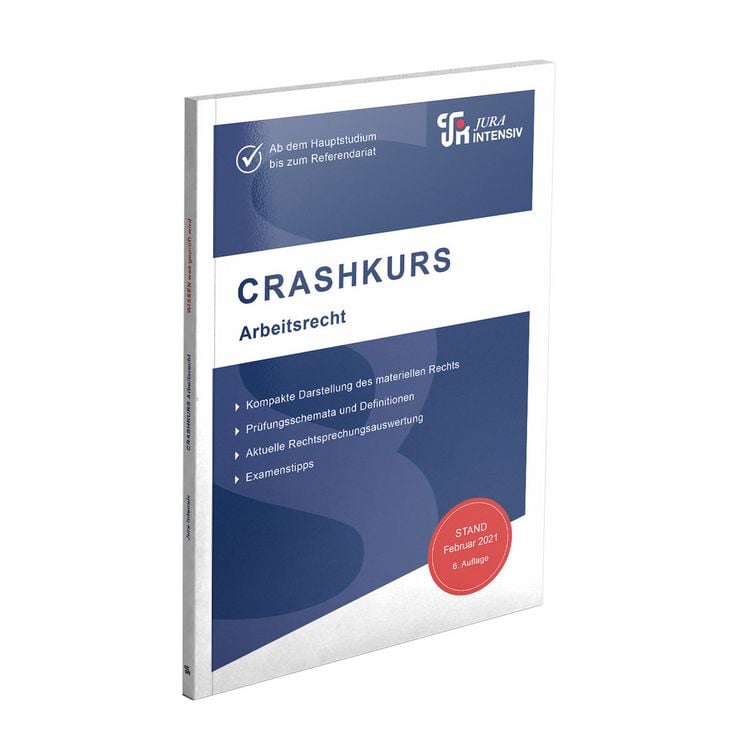 Produktbild: CRASHKURS Arbeitsrecht