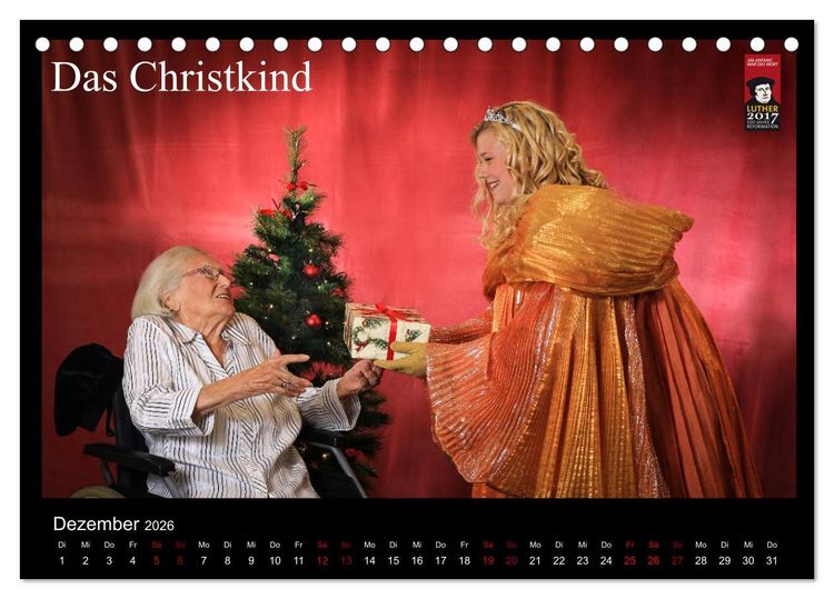 Produktbild: Sch&ouml;nheit im Alter - Worte von Martin Luther in Bildern (Tischkalender 2026 DIN A5 quer), CALVENDO Monatskalender