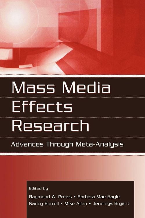 Produktbild: Mass Media Effects Research