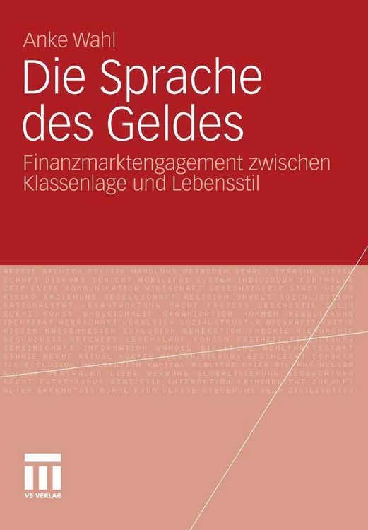 Produktbild: Die Sprache des Geldes