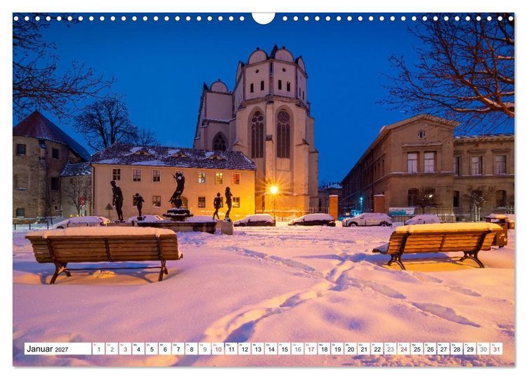 Produktbild: Halle-Saale - Die sch&ouml;nsten Ansichten (Wandkalender 2027 DIN A3 quer), CALVENDO Monatskalender