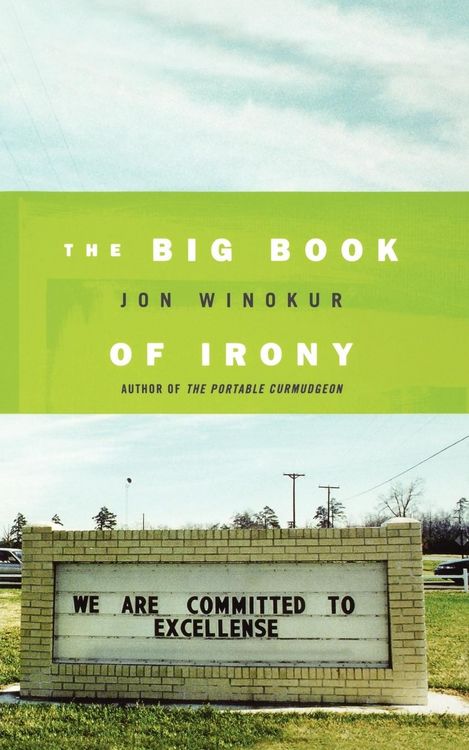 Produktbild: The Big Book of Irony