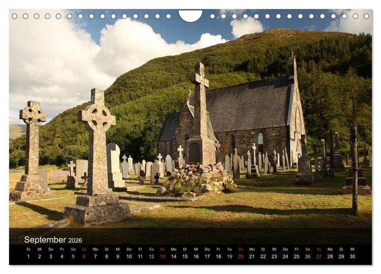 Produktbild: Schottland - magischen Orten auf der Spur (Wandkalender 2026 DIN A4 quer), CALVENDO Monatskalender