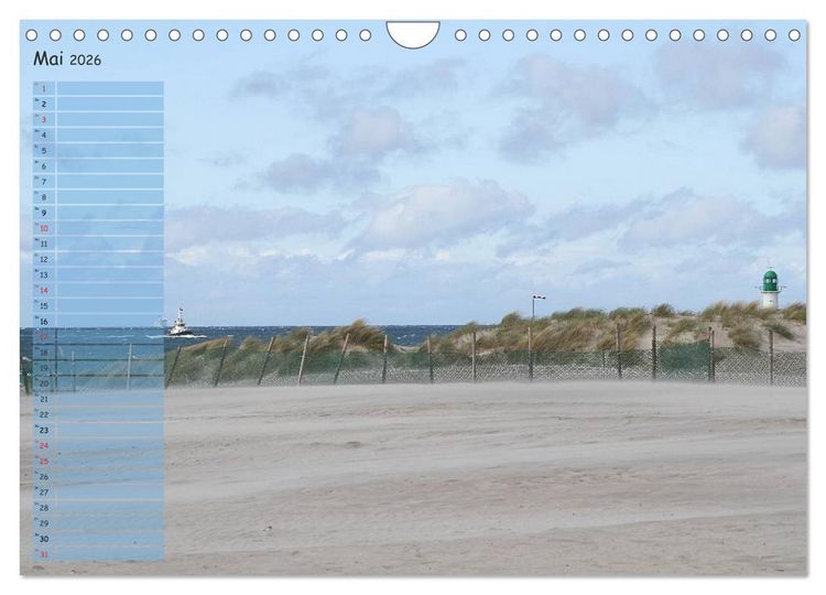 Produktbild: Rund um K&uuml;hlungsborn (Wandkalender 2026 DIN A4 quer), CALVENDO Monatskalender