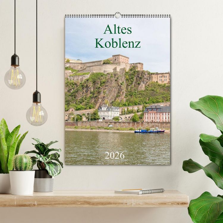 Produktbild: Altes Koblenz (Wandkalender 2026 DIN A2 hoch), CALVENDO Monatskalender
