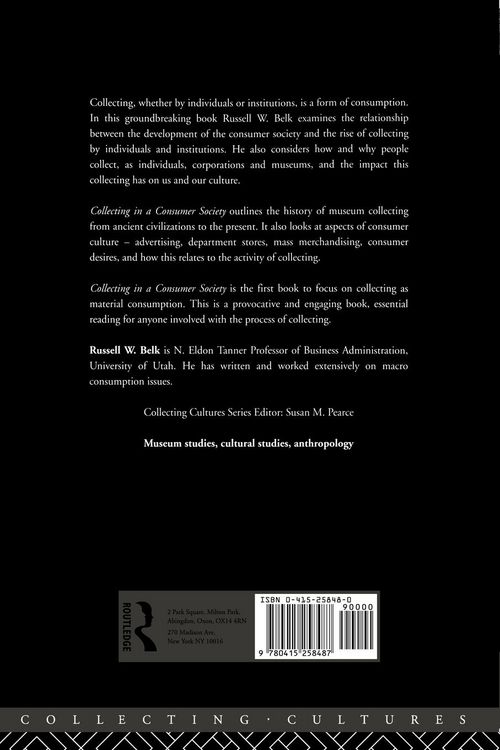 Produktbild: Collecting in a Consumer Society